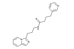 N-(3-imidazo[1,5-a]pyridin-3-ylpropyl)-4-(3-pyridyl)butyramide