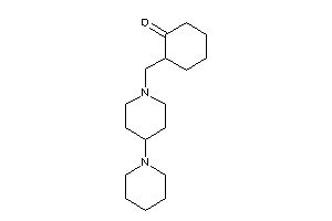 2-[(4-piperidinopiperidino)methyl]cyclohexanone