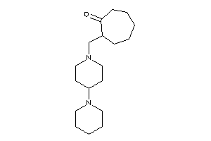 2-[(4-piperidinopiperidino)methyl]cycloheptanone