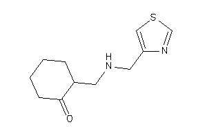 Image of 2-[(thiazol-4-ylmethylamino)methyl]cyclohexanone