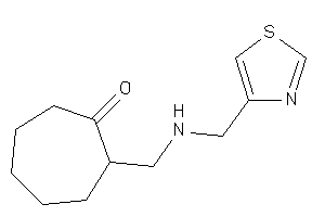 2-[(thiazol-4-ylmethylamino)methyl]cycloheptanone