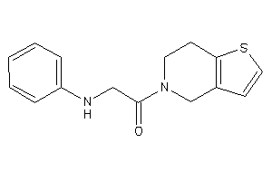 2-anilino-1-(6,7-dihydro-4H-thieno[3,2-c]pyridin-5-yl)ethanone