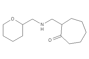 2-[(tetrahydropyran-2-ylmethylamino)methyl]cycloheptanone