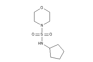 N-cyclopentylmorpholine-4-sulfonamide