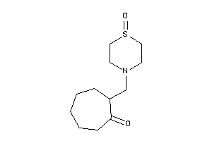 Image of 2-[(1-keto-1,4-thiazinan-4-yl)methyl]cycloheptanone