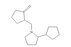 Image of 2-[(2-cyclopentylpyrrolidino)methyl]cyclopentanone