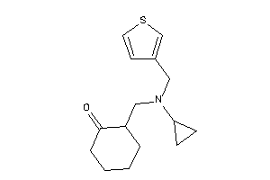 Image of 2-[[cyclopropyl(3-thenyl)amino]methyl]cyclohexanone
