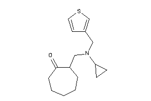 2-[[cyclopropyl(3-thenyl)amino]methyl]cycloheptanone