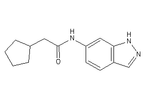 2-cyclopentyl-N-(1H-indazol-6-yl)acetamide