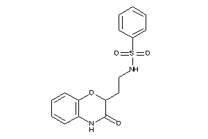 N-[2-(3-keto-4H-1,4-benzoxazin-2-yl)ethyl]benzenesulfonamide