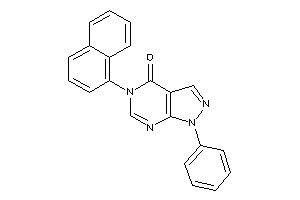5-(1-naphthyl)-1-phenyl-pyrazolo[3,4-d]pyrimidin-4-one