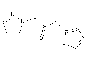 2-pyrazol-1-yl-N-(2-thienyl)acetamide