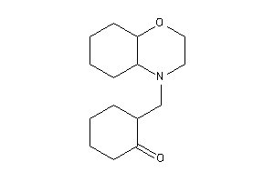 2-(2,3,4a,5,6,7,8,8a-octahydrobenzo[b][1,4]oxazin-4-ylmethyl)cyclohexanone