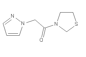 Image of 2-pyrazol-1-yl-1-thiazolidin-3-yl-ethanone