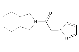 1-(1,3,3a,4,5,6,7,7a-octahydroisoindol-2-yl)-2-pyrazol-1-yl-ethanone