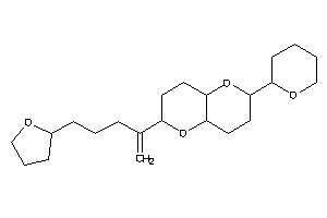6-[1-[3-(tetrahydrofuryl)propyl]vinyl]-2-tetrahydropyran-2-yl-2,3,4,4a,6,7,8,8a-octahydropyrano[3,2-b]pyran