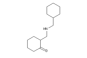 2-[(cyclohexylmethylamino)methyl]cyclohexanone