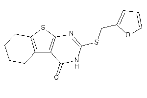 2-(2-furfurylthio)-5,6,7,8-tetrahydro-3H-benzothiopheno[2,3-d]pyrimidin-4-one