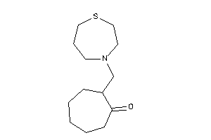 2-(1,4-thiazepan-4-ylmethyl)cycloheptanone