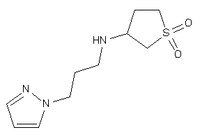 Image of (1,1-diketothiolan-3-yl)-(3-pyrazol-1-ylpropyl)amine