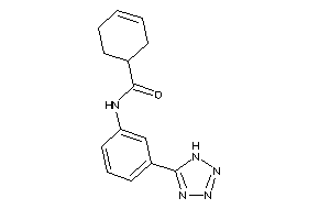 N-[3-(1H-tetrazol-5-yl)phenyl]cyclohex-3-ene-1-carboxamide