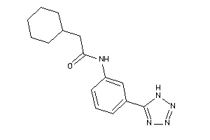 2-cyclohexyl-N-[3-(1H-tetrazol-5-yl)phenyl]acetamide