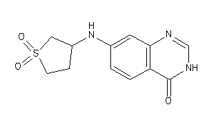 7-[(1,1-diketothiolan-3-yl)amino]-3H-quinazolin-4-one