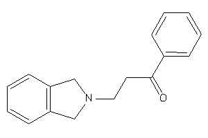 3-isoindolin-2-yl-1-phenyl-propan-1-one