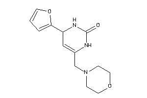 4-(2-furyl)-6-(morpholinomethyl)-3,4-dihydro-1H-pyrimidin-2-one