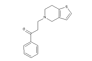 3-(6,7-dihydro-4H-thieno[3,2-c]pyridin-5-yl)-1-phenyl-propan-1-one