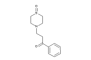 Image of 3-(1-keto-1,4-thiazinan-4-yl)-1-phenyl-propan-1-one
