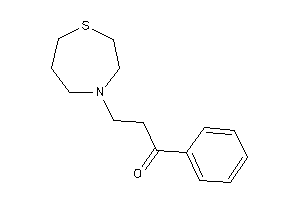 1-phenyl-3-(1,4-thiazepan-4-yl)propan-1-one