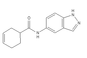 N-(1H-indazol-5-yl)cyclohex-3-ene-1-carboxamide