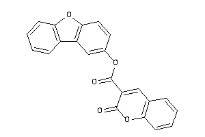 2-ketochromene-3-carboxylic Acid Dibenzofuran-2-yl Ester