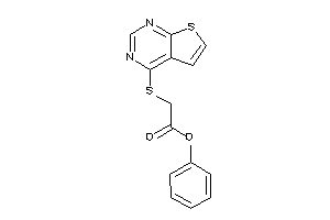 2-(thieno[2,3-d]pyrimidin-4-ylthio)acetic Acid Phenyl Ester