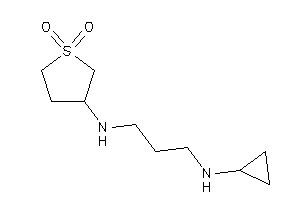 Image of Cyclopropyl-[3-[(1,1-diketothiolan-3-yl)amino]propyl]amine
