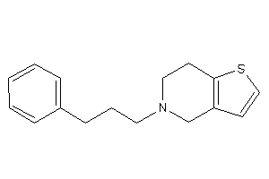 5-(3-phenylpropyl)-6,7-dihydro-4H-thieno[3,2-c]pyridine