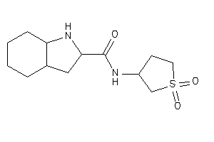 N-(1,1-diketothiolan-3-yl)-2,3,3a,4,5,6,7,7a-octahydro-1H-indole-2-carboxamide