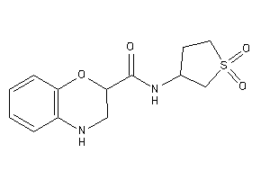 N-(1,1-diketothiolan-3-yl)-3,4-dihydro-2H-1,4-benzoxazine-2-carboxamide