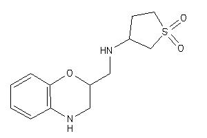 3,4-dihydro-2H-1,4-benzoxazin-2-ylmethyl-(1,1-diketothiolan-3-yl)amine