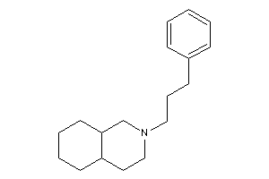 2-(3-phenylpropyl)-3,4,4a,5,6,7,8,8a-octahydro-1H-isoquinoline