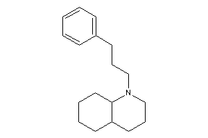 1-(3-phenylpropyl)-3,4,4a,5,6,7,8,8a-octahydro-2H-quinoline