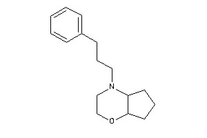 4-(3-phenylpropyl)-3,4a,5,6,7,7a-hexahydro-2H-cyclopenta[b][1,4]oxazine