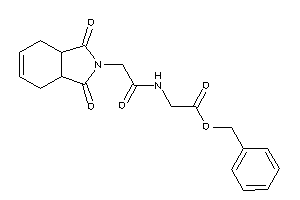 2-[[2-(1,3-diketo-3a,4,7,7a-tetrahydroisoindol-2-yl)acetyl]amino]acetic Acid Benzyl Ester