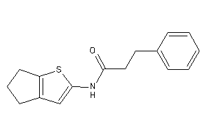 N-(5,6-dihydro-4H-cyclopenta[b]thiophen-2-yl)-3-phenyl-propionamide