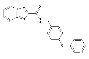 N-[4-(3-pyridyloxy)benzyl]imidazo[1,2-a]pyrimidine-2-carboxamide