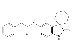 N-(2'-ketospiro[cyclohexane-1,3'-indoline]-5'-yl)-2-phenyl-acetamide