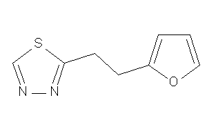 2-[2-(2-furyl)ethyl]-1,3,4-thiadiazole