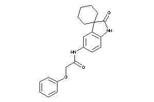 N-(2'-ketospiro[cyclohexane-1,3'-indoline]-5'-yl)-2-phenoxy-acetamide