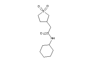 N-cyclohexyl-2-(1,1-diketothiolan-3-yl)acetamide